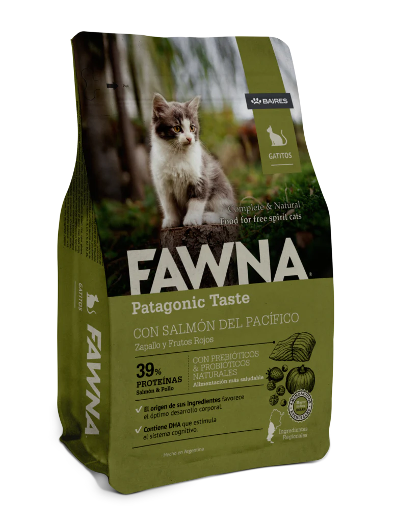Fawna Patagonic Taste Gatito Salmon 3kg Con Regalo