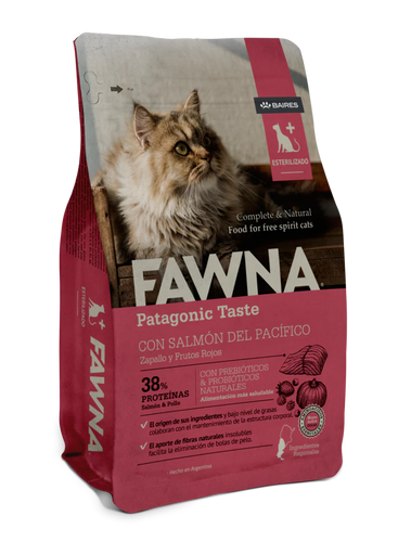 Fawna Patagonic Taste Gato Castrado Salmon 3kg Con Regalo