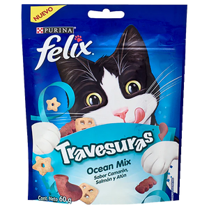 Purina Felix Travesuras Ocean Mix 60g