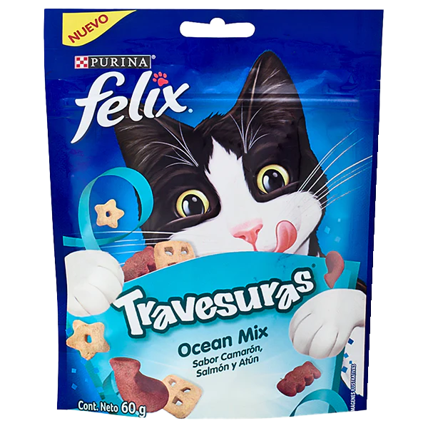 Purina Felix Travesuras Ocean Mix 60g