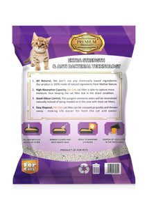 Arena Aglomerante Premium For Pets 8Kg Lavanda