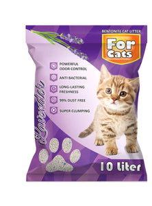 Arena Aglomerante Premium For Pets 8Kg Lavanda