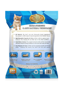Arena Aglomerante Premium For Pets 32Kg Talco Bebe