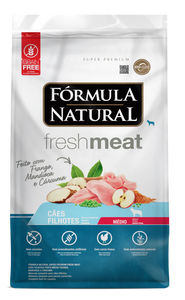 Formula Natural Fresh Meat Filhotes Medio 12Kg con Regalo