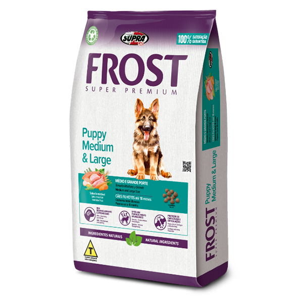 Frost Perro Cachorro Raza Grande 15+2Kg con Regalo
