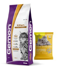 Gemon Cat High Premium Kitten Pollo Y Arroz 7kg Con Regalo
