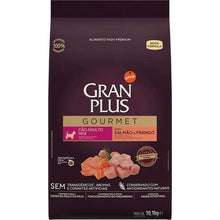 Cargar imagen en el visor de la galería, Gran Plus Gourmet High Premium Adulto Mini Salmon y Pollo 10+3Kg