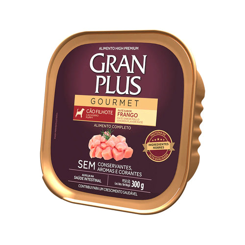 Gran Plus Gourmet Pate Filhote 300g Pollo