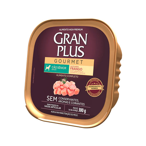 Gran Plus Gourmet Pate Senior 300g Pollo