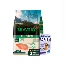 Cargar imagen en el visor de la galería, Bravery Grain Free Adulto Mediano y Grande 12Kg Pollo