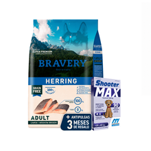 Cargar imagen en el visor de la galería, Bravery Grain Free Adulto Mediano y Grande 12Kg Arenque
