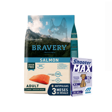 Cargar imagen en el visor de la galería, Bravery Grain Free Adulto Mediano y Grande 12Kg Salmon