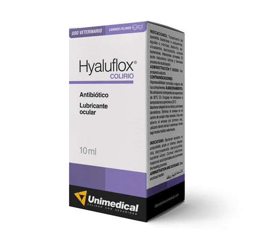 Hyaluflox Colirio Con Antibiotico 10ml Unimedical