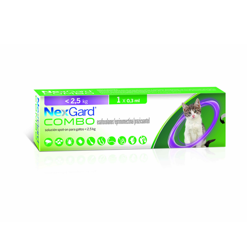 Nexgard Combo Pipeta Antiparasitos 0.3ml 0 - 2,5KG