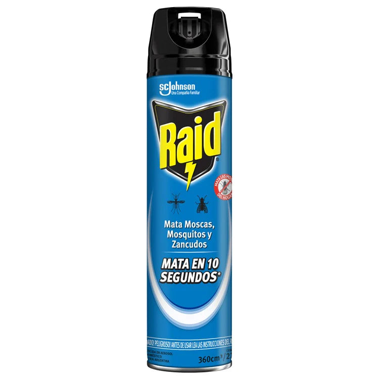 Insecticida Raid 10 Segundos 360ml