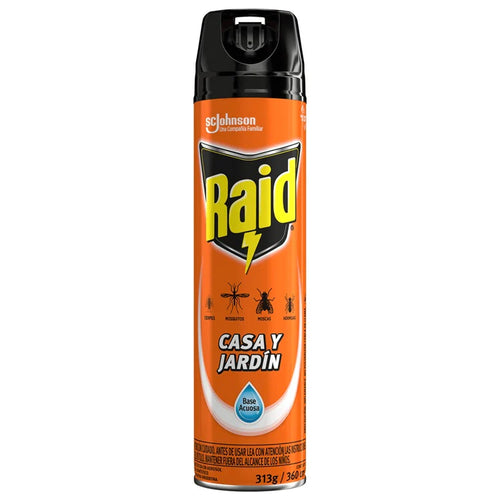 Insecticida Raid Casa y Jardin 360ml
