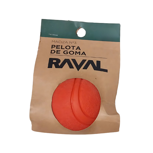 Pelota para Perro Raval Maciza 8cm Roja