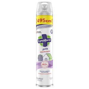 Desinfectante Aerosol Lysoform Pets 495ml