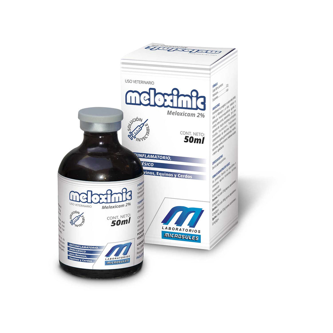 Meloximic Inyectable 50ml 2% Microsules