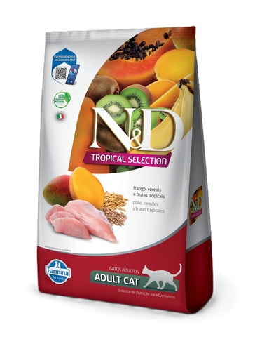 Farmina N & D Tropical Feline Adulto Pollo 7Kg Con Regalo