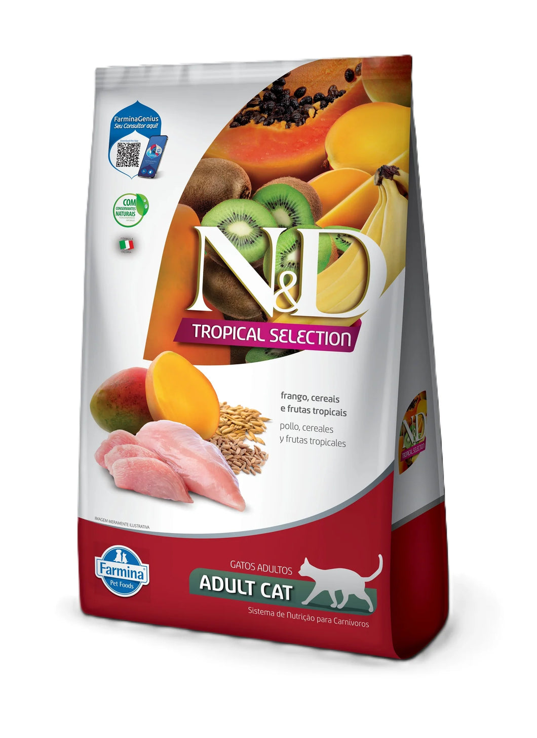 Farmina N & D Tropical Feline Adulto Pollo 1.5Kg Con Regalo