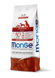 Monge Dog Monoproteina Adulto All Breeds Cordero 12Kg Con Regalo