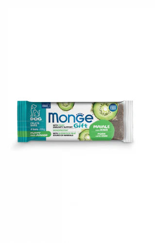 Monge Gift Dog Fruit Bars Puppy Pork and Kiwi