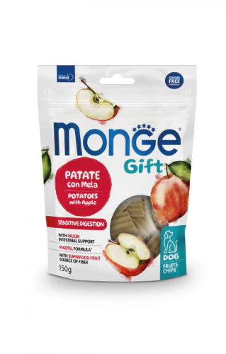 Monge Gift Dog Fruit Chip Sensitive Digestion Potato ans Apple