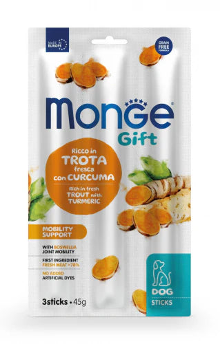 Monge Gift Dog Stick Mobility Support Trout and Turmeric