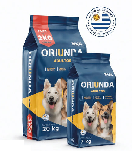 Combo Alimento Perro Oriunda Adulto 22+7Kg con Regalo