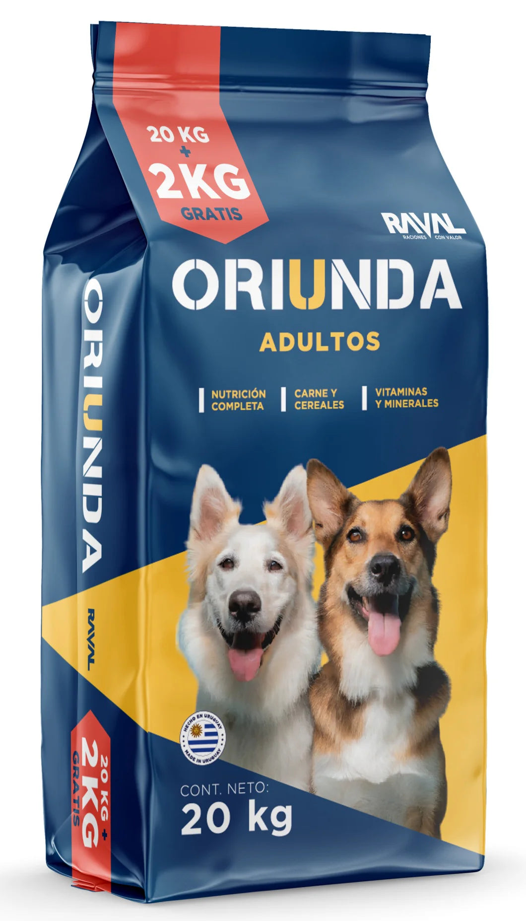 Alimento Perro Oriunda Adulto 22Kg con Regalo
