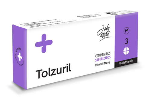 Tolzuril (Toltrazol 200Mg) X 3 Comprimidos John Martin