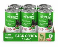 Cargar imagen en el visor de la galería, Pack Vitalcan Premium Gato Lata 340g Trocitos con Pollo en Salsa (6 unidades)