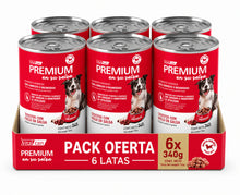 Cargar imagen en el visor de la galería, Pack Vitalcan Premium Lata 340g Trocitos con Pollo en Salsa (6 unidades)