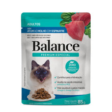 Cargar imagen en el visor de la galería, Pouch Balance Premium Especial Gato Adulto Atun en Salsa con Vegetales (Caja 18un)