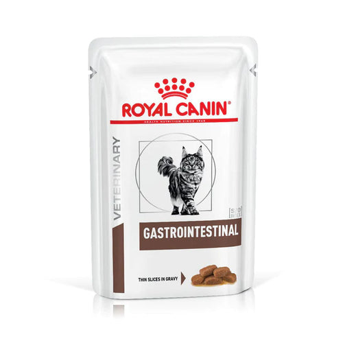 Pouch Gato Adulto Gastrointestinal Royal Canin 85grs (Caja x12)