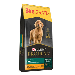 Pro Plan Puppy Razas Medianas 15+3kg Con Regalo