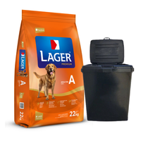 Cargar imagen en el visor de la galería, Lager Perro Adulto 22+2kg con Contenedor