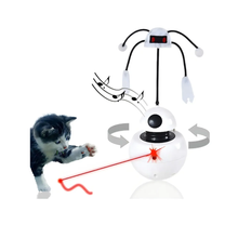 Cargar imagen en el visor de la galería, Juguete Interactivo Con Movimiento 360 Sonido y Laser Para Gatos