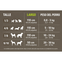 Cargar imagen en el visor de la galería, Correa de Perros Coralpina Cinquetorri 110cm 7/8