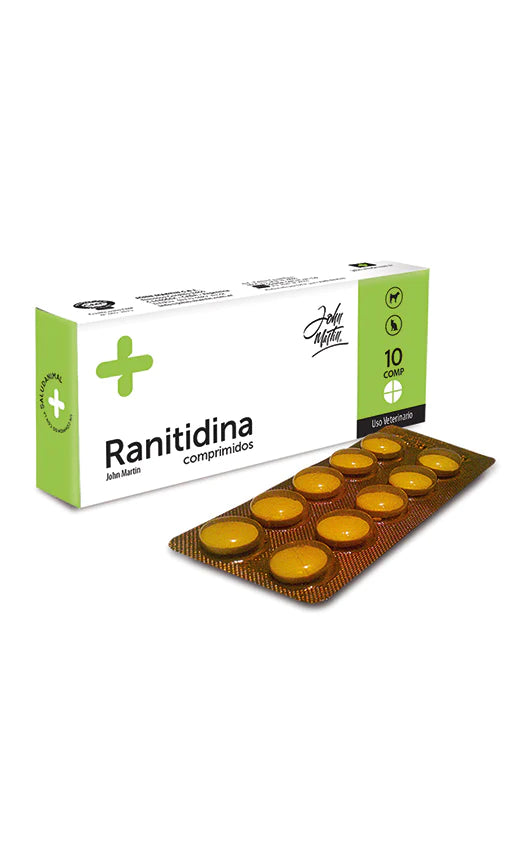 Ranitidina 50mg John Martin 10 comprimidos