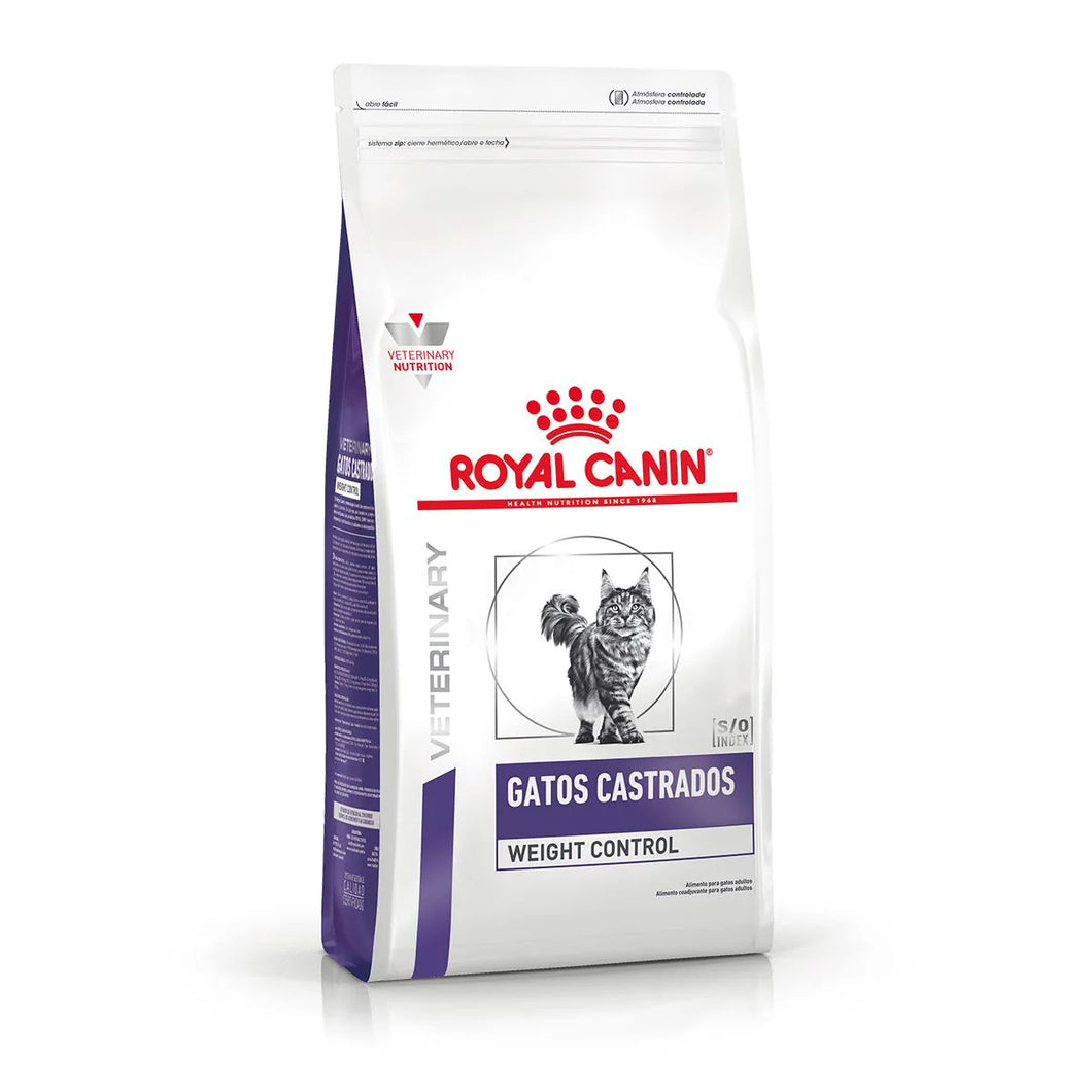 Royal Feline Castrado Weight Control 3kg con Regalo