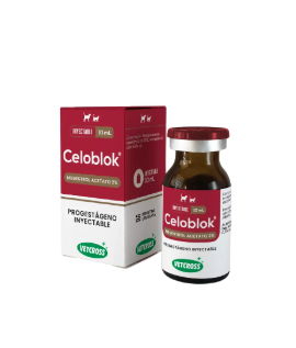 Celoblok (Supresor de Celo) 10ml inyectable Vetcross