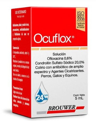 Ocuflox colirio con antibiotico brouwer 5ml