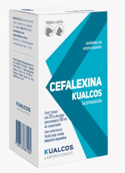 Cefalexina suspensión 50ml kualcos