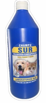 Shampoo Pulgas y Garrapatas 1000ml sur