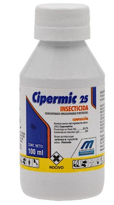 Insecticida Cipermic 25 100ml (cipermetrina 25%)
