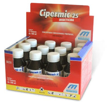 Cargar imagen en el visor de la galería, Insecticida Cipermic 25 100ml (cipermetrina 25%) caja x12u