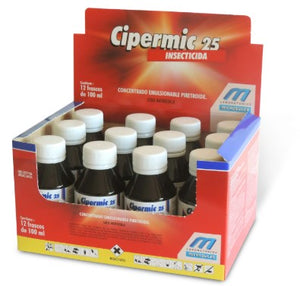 Insecticida Cipermic 25 100ml (cipermetrina 25%) caja x12u