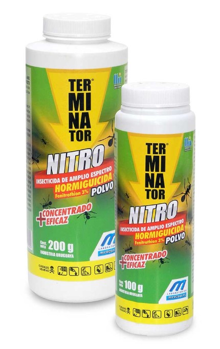 Terminator Nitro polvo 100g Hormiguicida